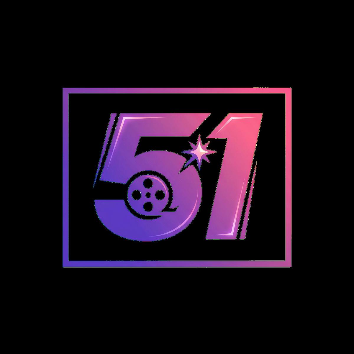 51动漫影视传媒Logo