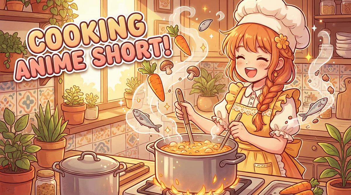 51原创动漫-美食动漫教程